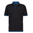 POLO ORBITAL CO46 (220gr) ZWART/BLAUW XL