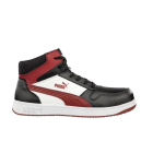 PUMA 63.005.0 FRONTCOURT MID M40 ZWART/WIT/ROOD S3L ESD FO HRO SR