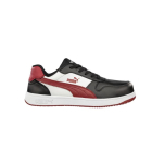 PUMA 64.020.0 FRONTCOURT LOW M40 ZWARTWIT/ROOD S3L ESD FO HRO SR