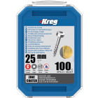 KREG POCKET-HOLE SCHROEVEN 25MM (100st)ZINC COATED