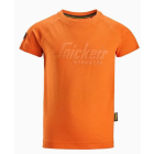 JUNIOR LOGO T-SHIRT 104 4100 ORANJE